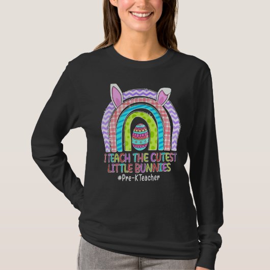 Rainbow Pre K leraar leert de dichtste bundels T-shirt (Voorkant)