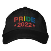 Rainbow Pride 2022 Geborduurde Pet (Voorkant)