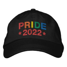 Rainbow Pride 2022 Geborduurde Pet