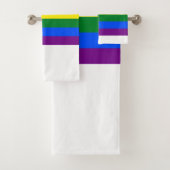 Rainbow Pride Bad Handdoek (Insitu)