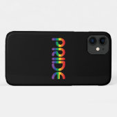 Rainbow Pride-ballonbrieven Case-Mate iPhone Case (Achterkant (horizontaal))