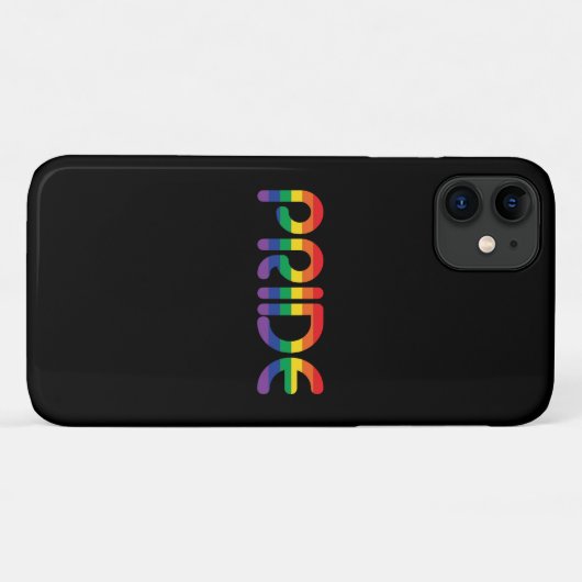 Rainbow Pride-ballonbrieven Case-Mate iPhone Case (Achterkant (horizontaal))