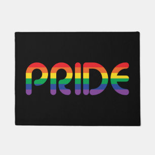 Rainbow Pride-ballonbrieven Deurmat