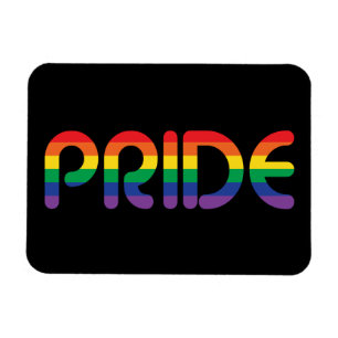 Rainbow Pride-ballonbrieven Magneet