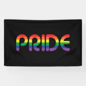 Rainbow Pride-ballonbrieven Spandoek (Horizontaal)