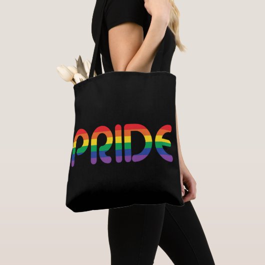 Rainbow Pride-ballonbrieven Tote Bag (Dichtbij)