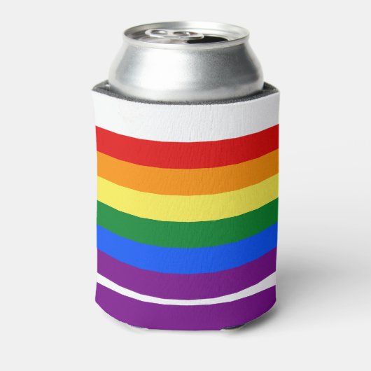 Rainbow Pride Blikjeskoeler (Blikje Achterkant)