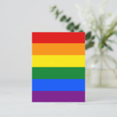 Rainbow Pride Briefkaart (Staand voorkant)