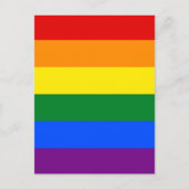 Rainbow Pride Briefkaart (Voorkant)