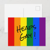 Rainbow Pride Briefkaart (Voorkant / Achterkant)