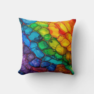 Rainbow Pride Bubble Kussen
