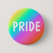 Rainbow Pride Button (Voorkant)