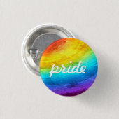 Rainbow Pride Button (Voorkant /achterkant)