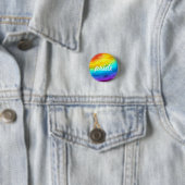 Rainbow Pride Button (In situ)