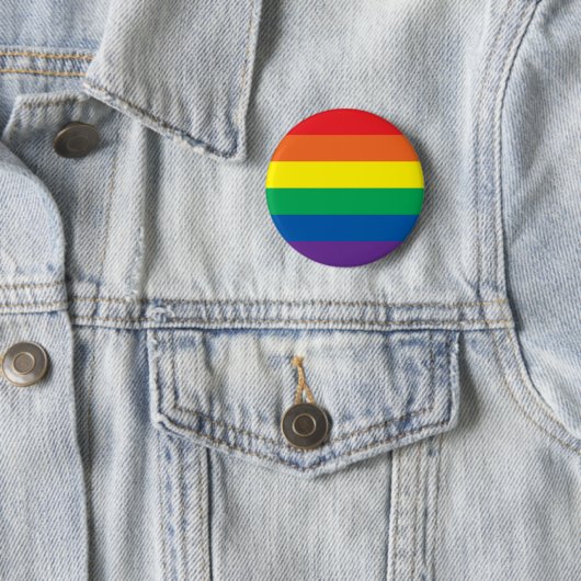 Rainbow Pride Button (In situ)