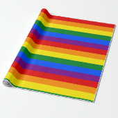 Rainbow Pride Cadeaupapier (Uitgerold)