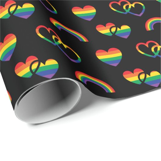 Rainbow Pride Cadeaupapier (Rol Hoek)