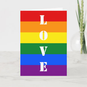 Rainbow Pride Card Kaart