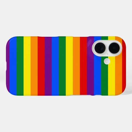 Rainbow Pride Case-Mate iPhone Case (Achterkant (horizontaal))
