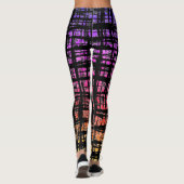 Rainbow Pride Check-Leggings Leggings (Achterkant)
