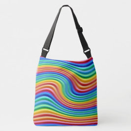 Rainbow Pride Cross bodyTote Bag. Crossbody Tas