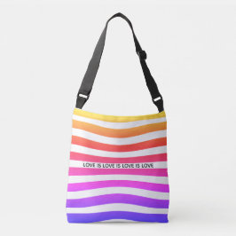 Rainbow Pride Crossbody Bag Tas