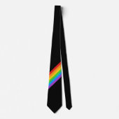 Rainbow Pride Diagonaal Stropdas: gedurfde kleuren Stropdas (Voorkant)