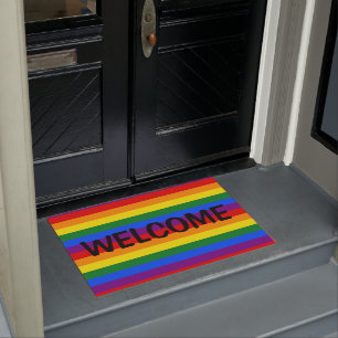 Rainbow Pride Doormat Deurmat