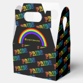Rainbow Pride Favor Box Bedankdoosjes (Geopend)