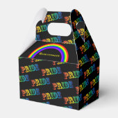 Rainbow Pride Favor Box Bedankdoosjes (Voorkant Zijde)