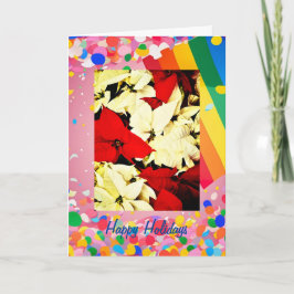 Rainbow Pride Feestdagen 5 "x 7" gevouwen vakantie Kaart