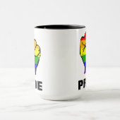 Rainbow Pride Fist Mok (Midden)