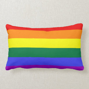 Rainbow Pride Flag American Mo Jo Pillow Kussen