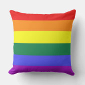 Rainbow Pride Flag Buitenkussen (Voorkant)