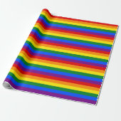 Rainbow Pride Flag Cadeaupapier (Uitgerold)
