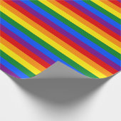 Rainbow Pride Flag Cadeaupapier (Hoek)