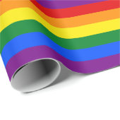 Rainbow Pride Flag Cadeaupapier (Rol Hoek)