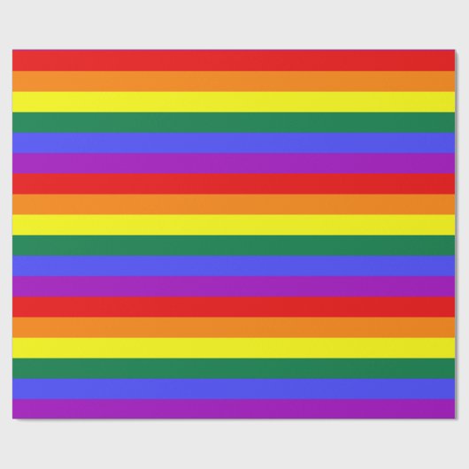 Rainbow Pride Flag Cadeaupapier (Vlak)