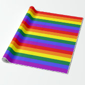 Rainbow Pride Flag Cadeaupapier (Uitgerold)