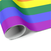 Rainbow Pride Flag Cadeaupapier (Rol Hoek)