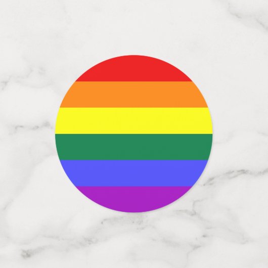 Rainbow Pride Flag Confetti (Kleine voorkant)