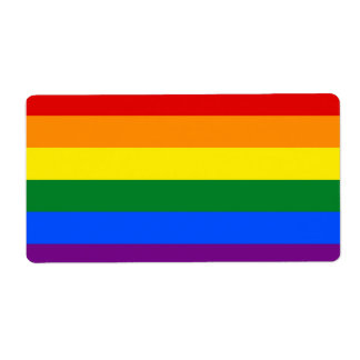 Rainbow Pride Flag Etiket