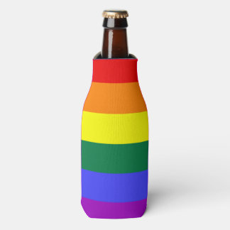 Rainbow Pride Flag Flesjeskoeler