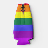 Rainbow Pride Flag Flesjeskoeler (Achterkant)