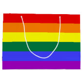 Rainbow Pride Flag Groot Cadeauzakje (Achterkant)