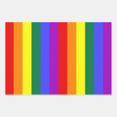 Rainbow Pride Flag Inpakpapier Vel (Voorkant 2)