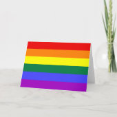 Rainbow Pride Flag Kaart (Voorkant)