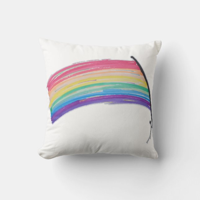 Rainbow Pride Flag Kussen (Voorkant)