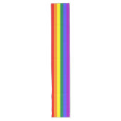 Rainbow Pride Flag Lange Tafelloper (Voorkant)