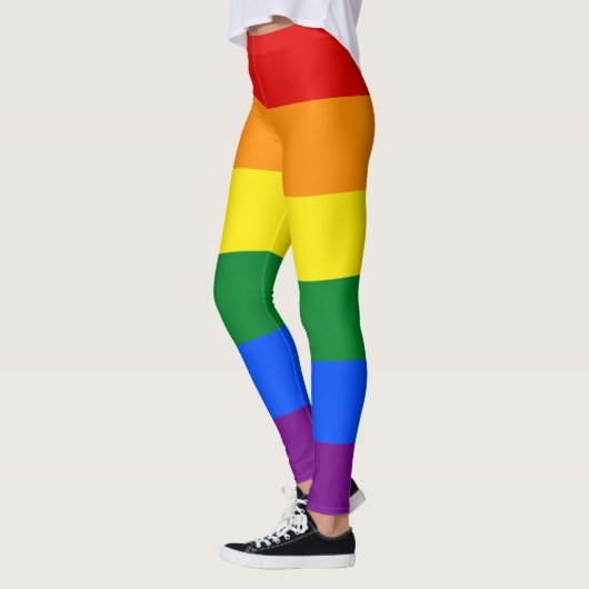 Rainbow Pride Flag Leggings (Links)